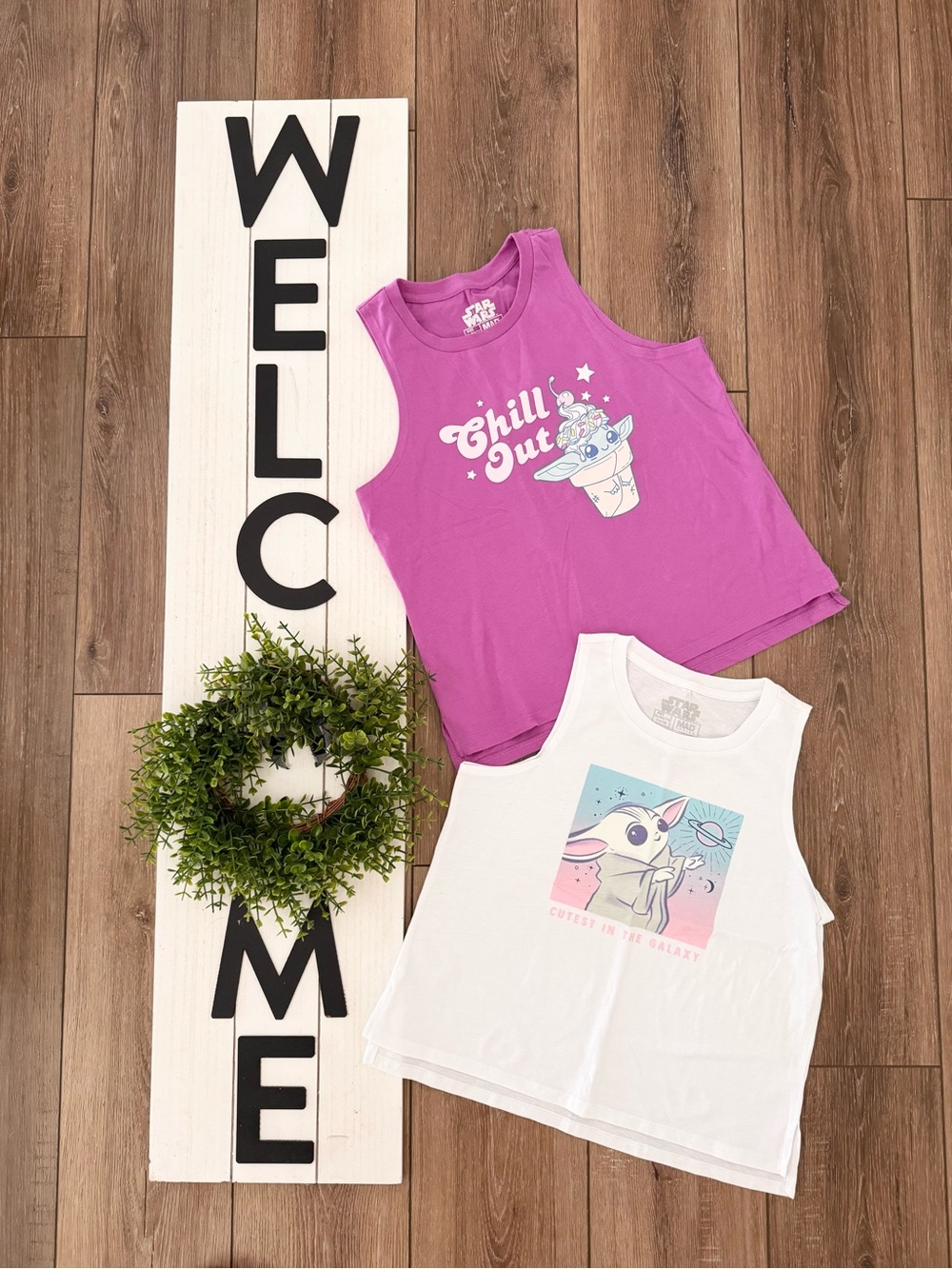 Star Wars Girls Tank Top 2 Piece Set